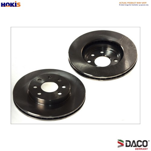 Brake disc 604201 for vw - 2x,