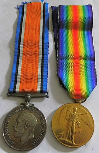 Ww1 pair pte stanley - stanley, moverley