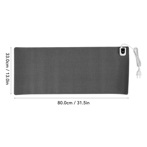 Grey heated mouse pad - mouse,