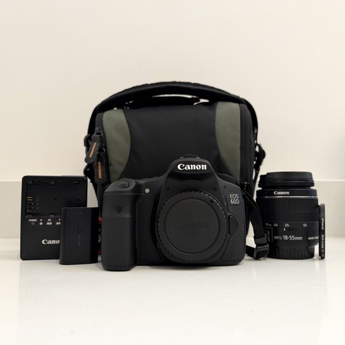 Canon 60d dslr camera 18mp - camera,