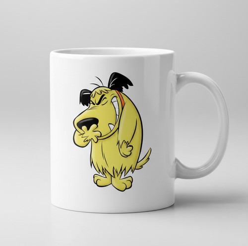 Muttley laugh cartoon mug - cartoon,