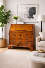 Queen Anne walnut bureau