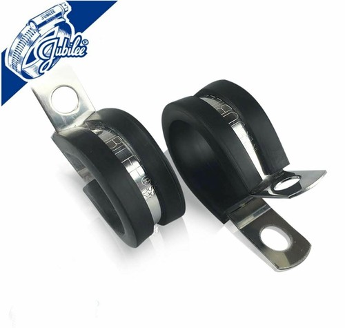 Rubber lined clips - rubber, cable