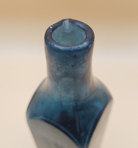 Blue ink well bottle - ink,