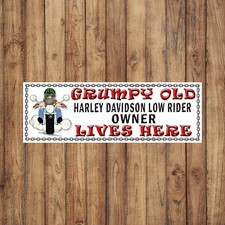 Grumpy Old Harley Davidson