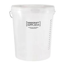 25 Litre Home Brewing Plastic Fermenter Bucket with Solid Lid Handcraft Supplies