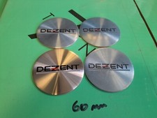4x Dezent Alloy Wheel Stickers Logo 60mm Center Stickers  Bmw Jaguar