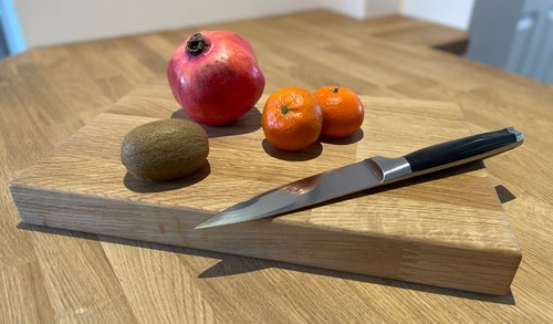 Solid oak 40mm butchers - solid, block