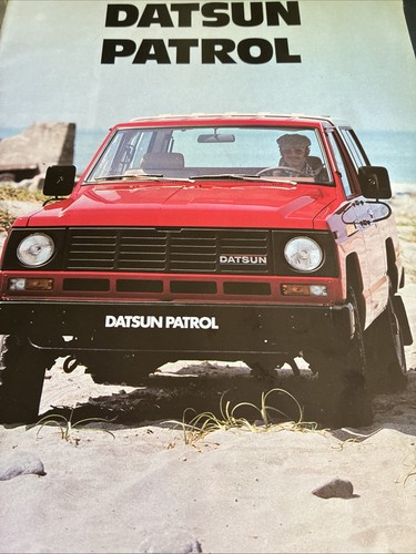 The datsun patrol car - the, models