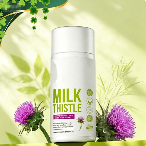Milk thistle capsules - thistle,