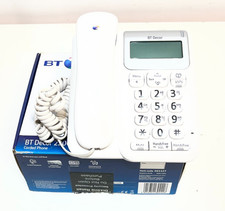 BT Decor 2200 Corded Telephone With Handsfree Speaker - White - Boxed (BN1)