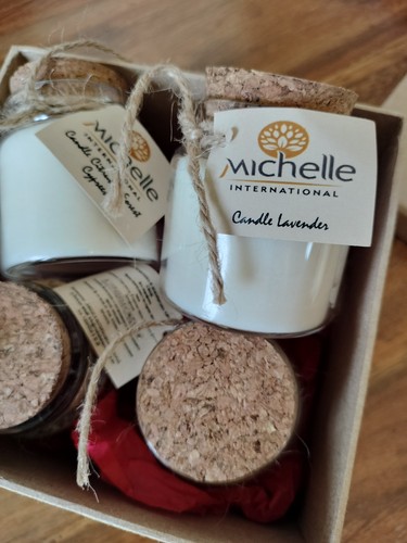 Small scented candle gift box - small,