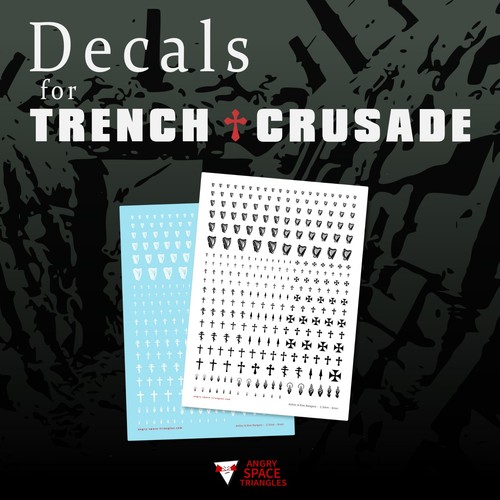 Trench crusade decals - trench,
