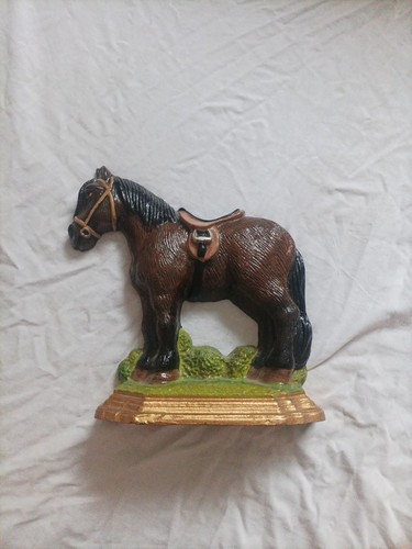 Shire horse cast iron door - shire,