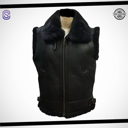 Classic raf aviator vest - b3,
