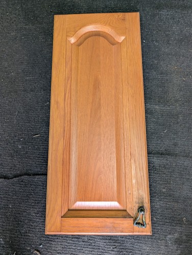 Oak wooden kitchen cabinet