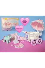 Vintage My Little Pony G1 Baby Buggy Playset Complete With Box + Accessories 