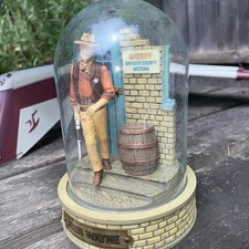 John Wayne Sheriff Hand Painted Limited Edition Sculpture Franklin Mint