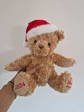 Hamleys 2024 Have A Hamleys Christmas Teddy Bear with jumper hat Christmas 
