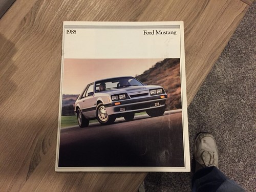 1985 mustang sales - mustang,
