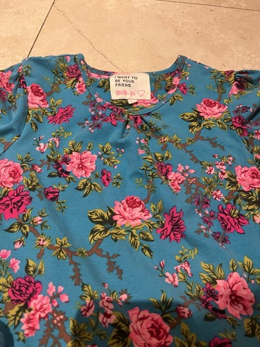 Mim floral turquoise - mim,