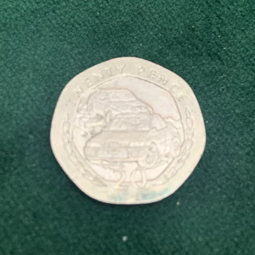 1996 20p isle man coin - isle, of