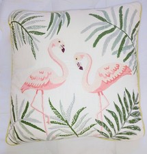 Debenhams Pair Of Flamingo Cushions  for Front Room Or Bedroom
