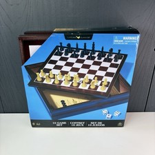 Spinmaster 10 Game Set Wooden