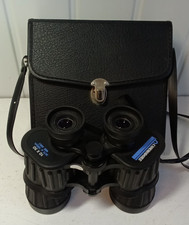 Commodore Japanese Rubber Armoured 10x50 Wide Angle Binoculars + Case etc (BU)