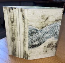 1970s John Beusmans Step Vase Carn Pottery Cornwall