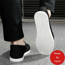 Chinese Tai Chi Kung Fu Shoes Martial Arts Karat Slippers Pumps Cotton Sole UK~