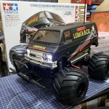 Tamiya 1/12 Lunch Box Black Edition RC Truck Full Bearing Servo LED Custom