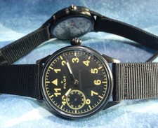 MOLNIYA Vintage USSR Excellent Watch Pilot Mechanical Serviced Visible Mechanism