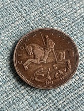 1935 George V Crown Silver