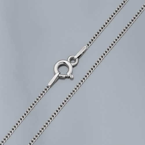 Sterling silver curb - curb, chain