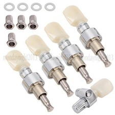 White pearl buttons banjo