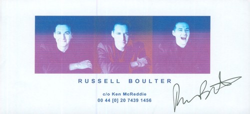 Russell boulter signed - boulter,