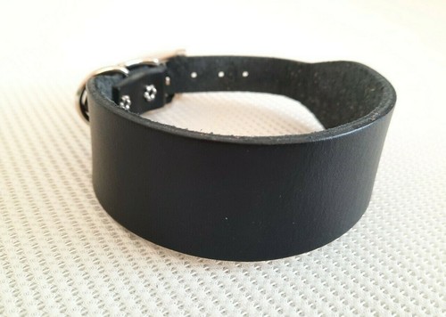 Leather black whippet med - **leather**, whippet/