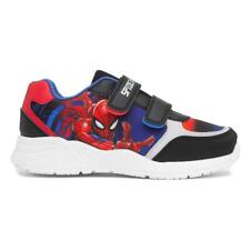 Spider-Man Boys Trainers Multi-Coloured Kids Easy Fasten Girls Character Scotty