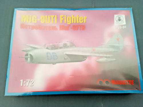 Mig 9uti fighter maquette - 1/72, mig-9uti