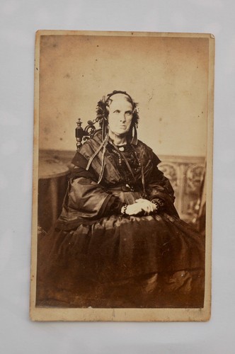 Cdv victorian lady a - lady, in