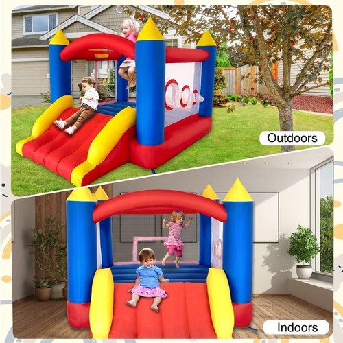 Inflatable bouncy castle - bouncy, with