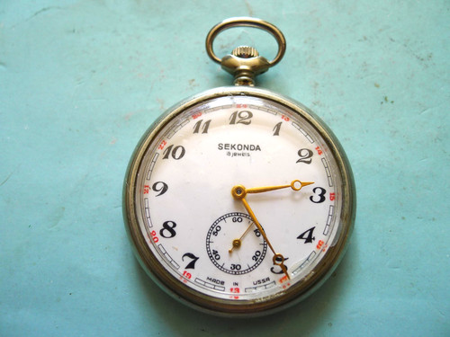 Sekonda 18j nickel white - nickel,