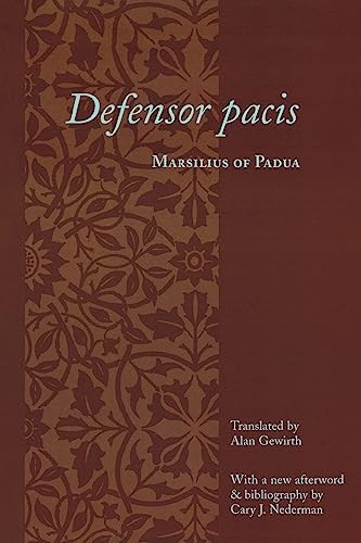 Defensor pacis marsilius - defensor,