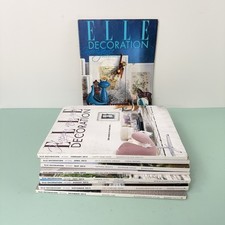 Elle Decoration Magazines 2012 Bundle x9 Interior Design Back Issues Home Decor