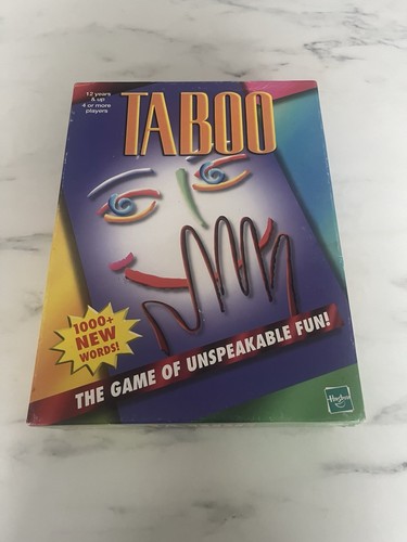 Taboo board game - taboo,