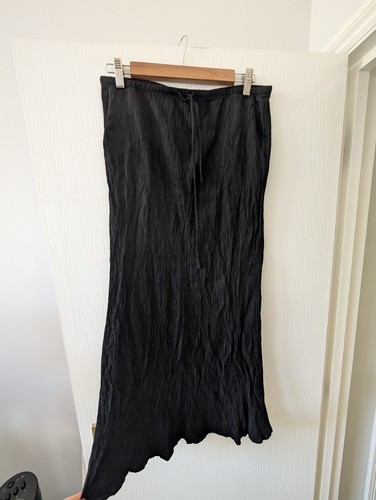 Zara black textured crinkle - zara,