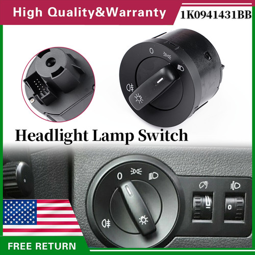 1k0941431bb headlight switch - headlight,