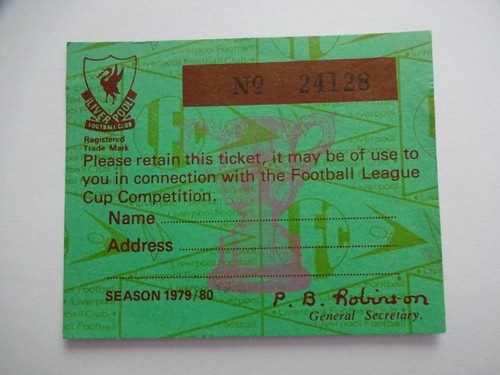 1979 league cup - league, voucher