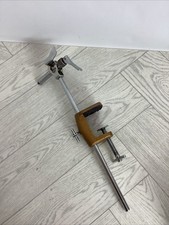 Odames of Leicester Fly Tying Vice Cast Metal Used Condition @tfur#M